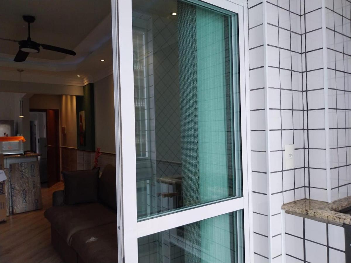 Jg Triunfo Waves - Praia Grande, Ocian - 50M Do Mar Apartment Bagian luar foto